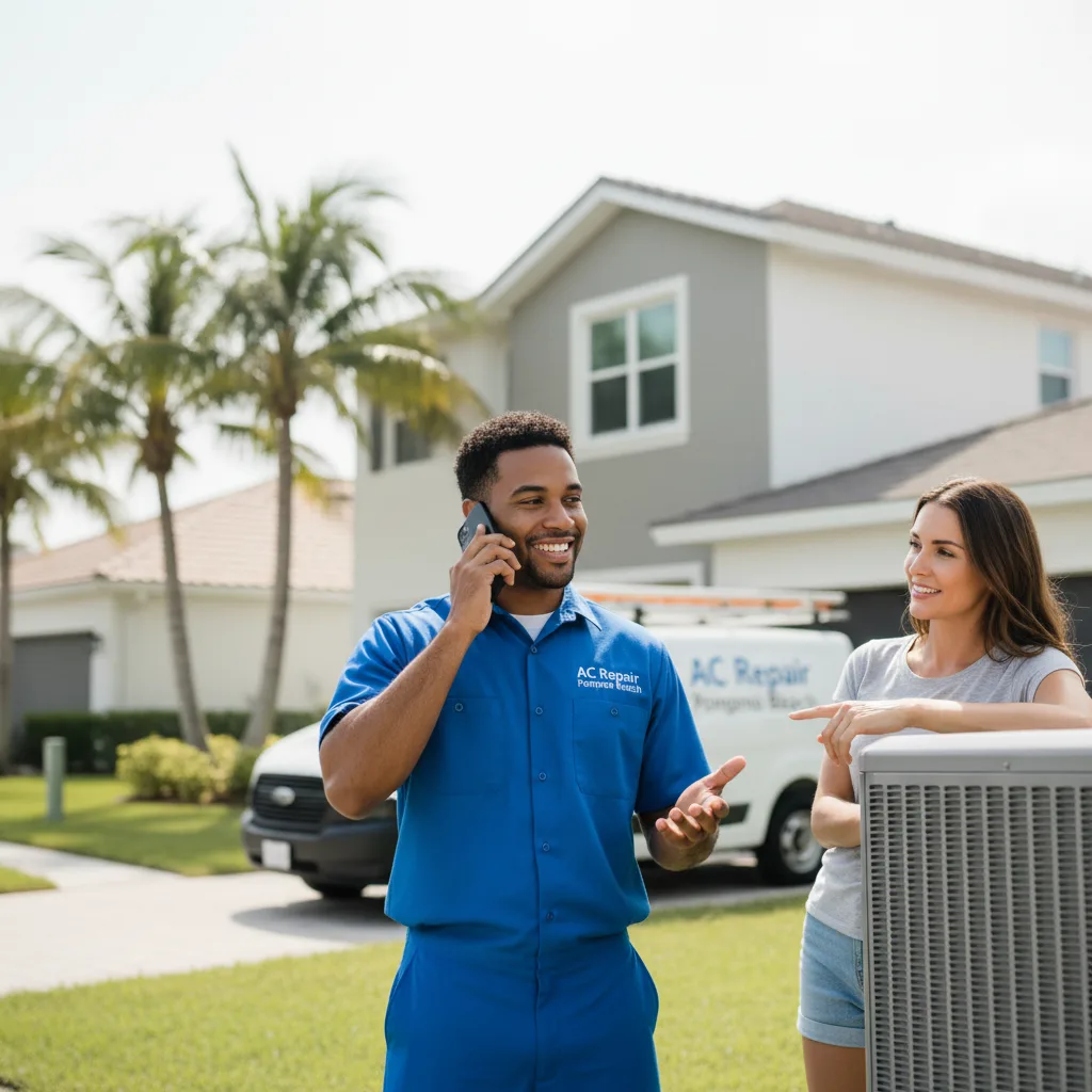 AC Repair Pompano Beach customer support in Bay Harbor Islands